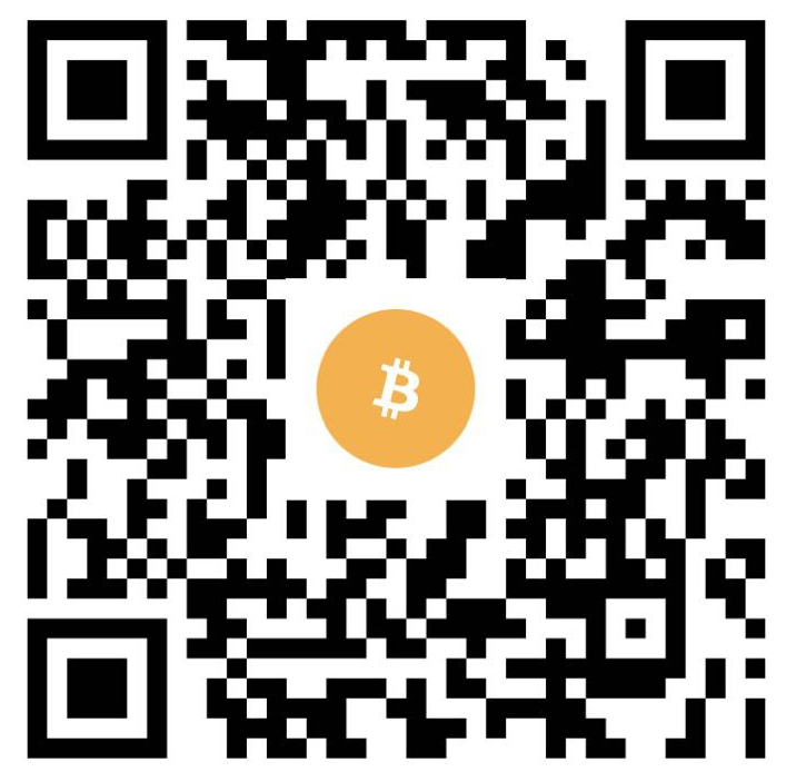 BTC donation QR code