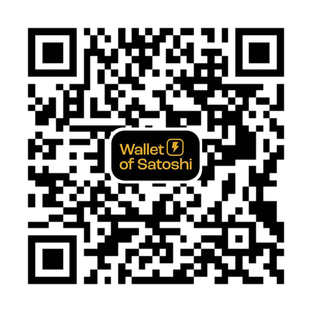 Lightning donation QR code